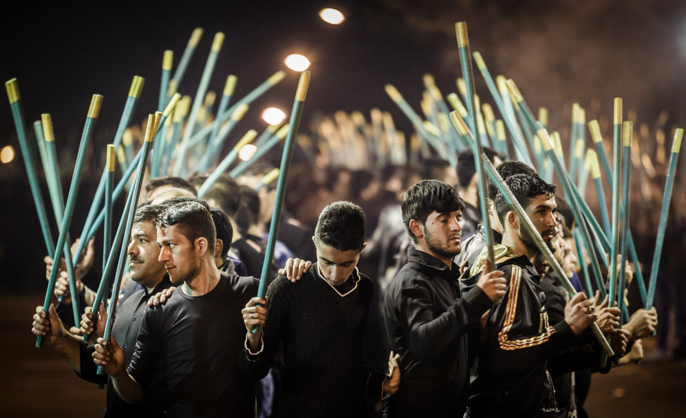 رژه «شاه حسین گویان» تبریزی‌ها در عزای امام حسین(ع)